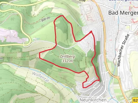 Taubertal and Siebenwindenweg Loop