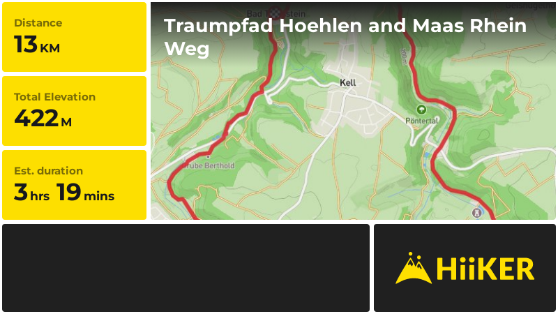 Traumpfad Hoehlen and Maas Rhein Weg | Mayen-Koblenz | Germany