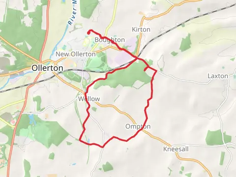 Wellow and Ompton Loop from Boughton