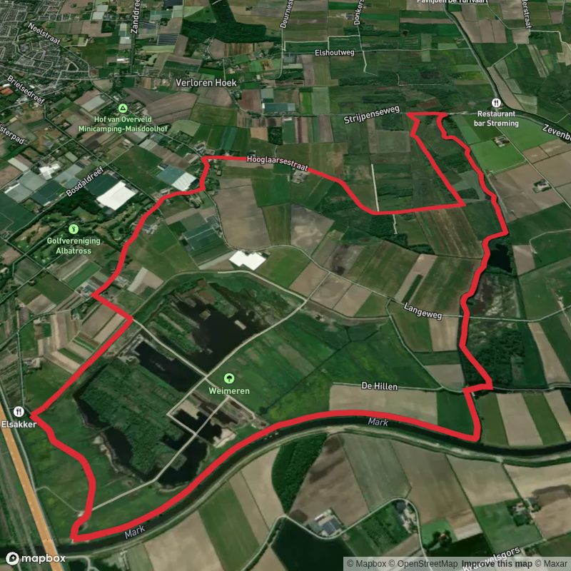 Zandwiel via Trekpad and Hooglaarsestraat