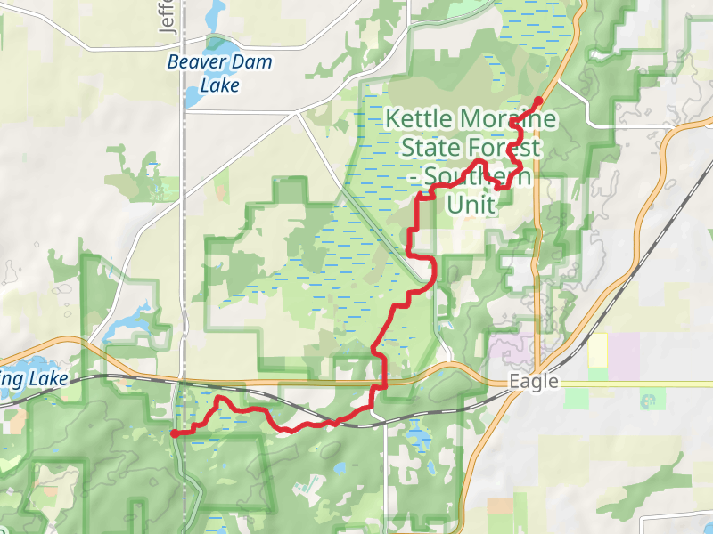 Ice Age Trail - State Highway 67