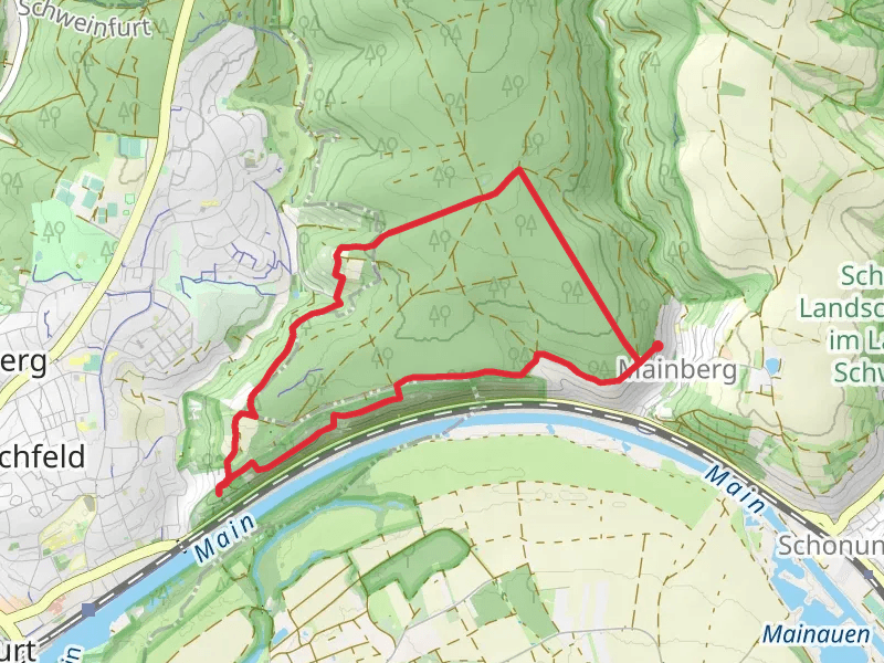 Höllental und Mainblick Schweinfurt