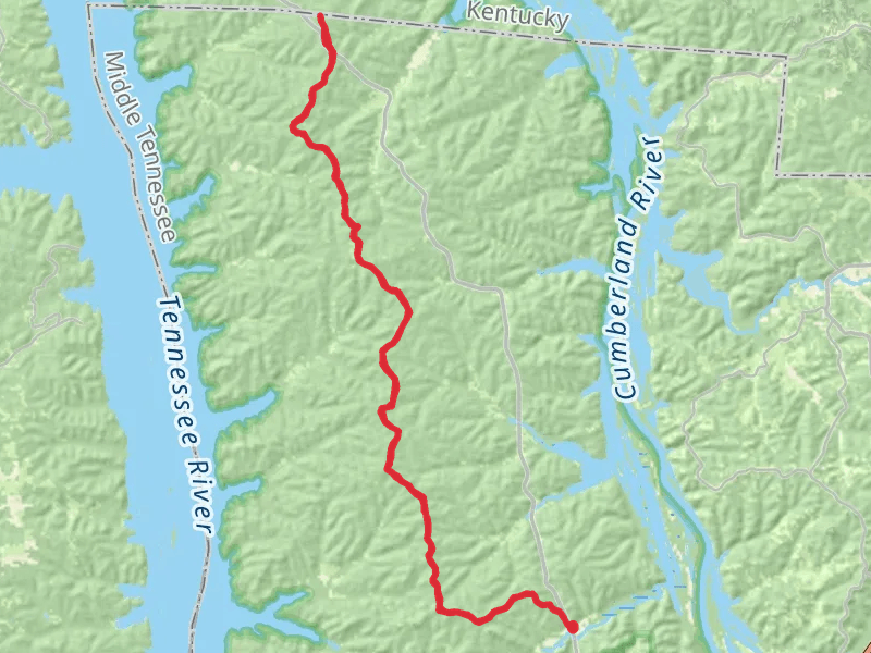 Round Top - North - South Trail