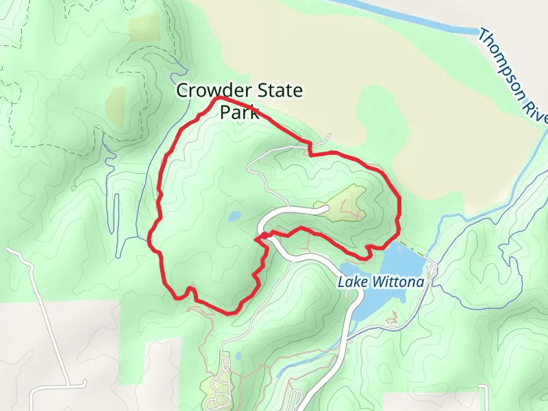 Lake Wittona - Tall Oaks Loop Trail