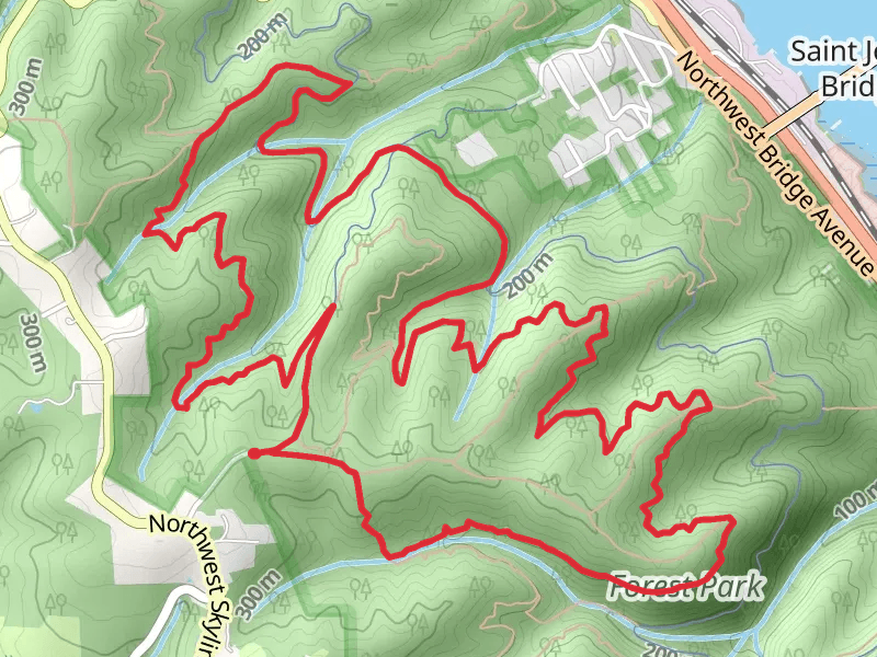 Wildwood and Hardesty Loop Trail