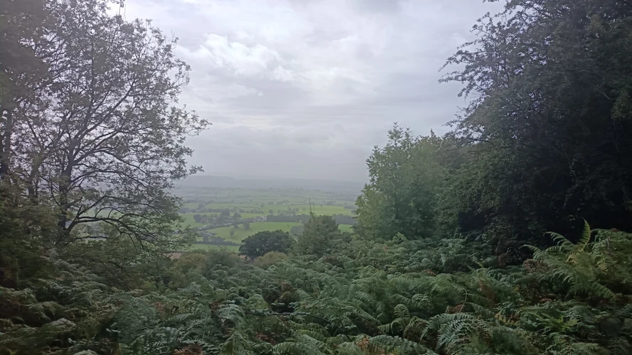 Hike from Abergavenny campsite via St Michael's Chapel