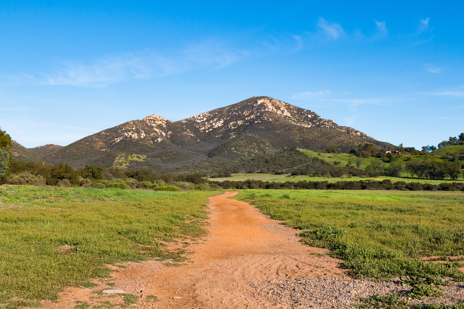 An image depicting the trail Iron Mountain Peak Loop Trail and its surrounding area.