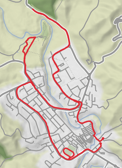 Urbania Corsa mobile static map