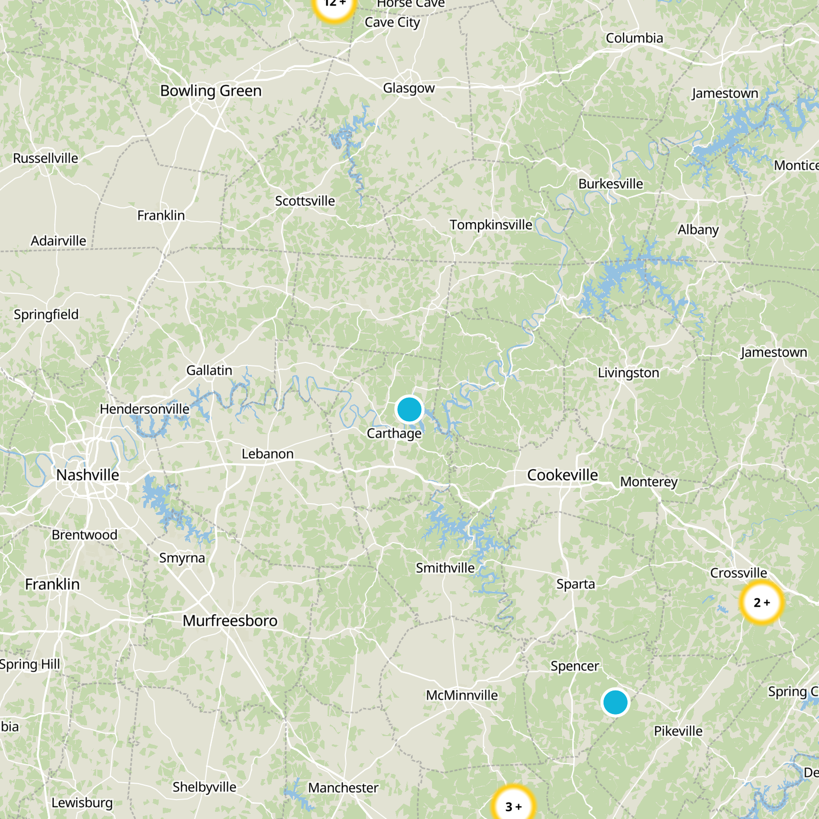 Smith County Static Map