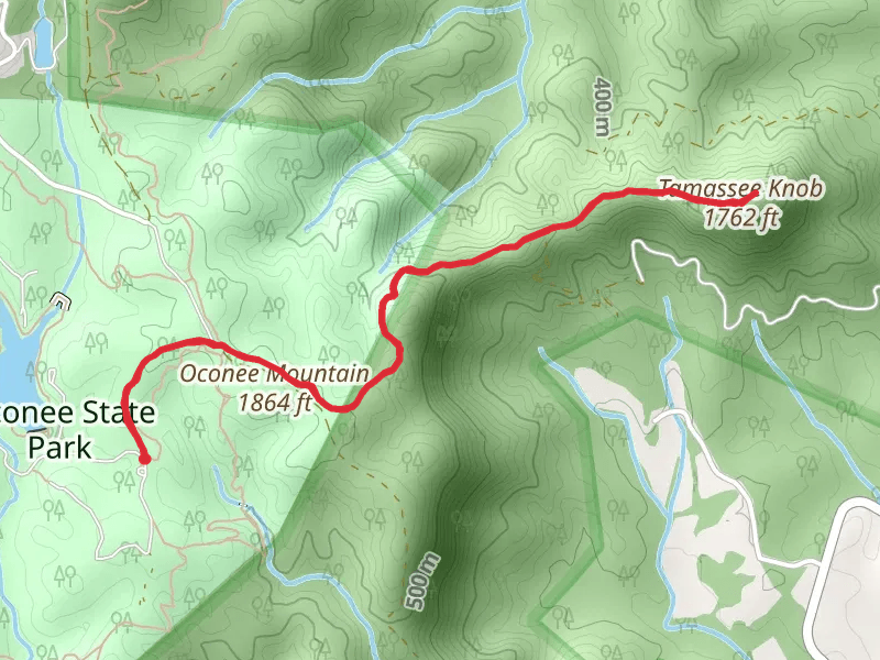 Tamassee Knob Trail