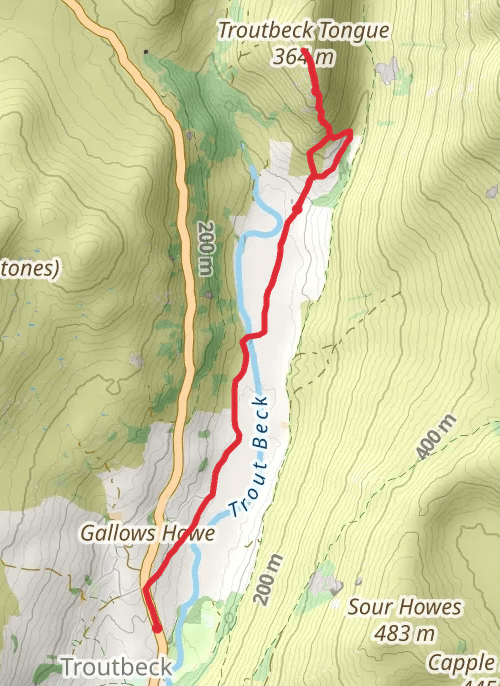 1st achieved wainwright! mobile static map