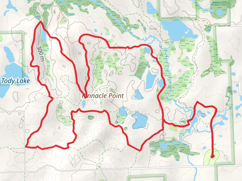 Webester Lake and Pinnacle Point Loop