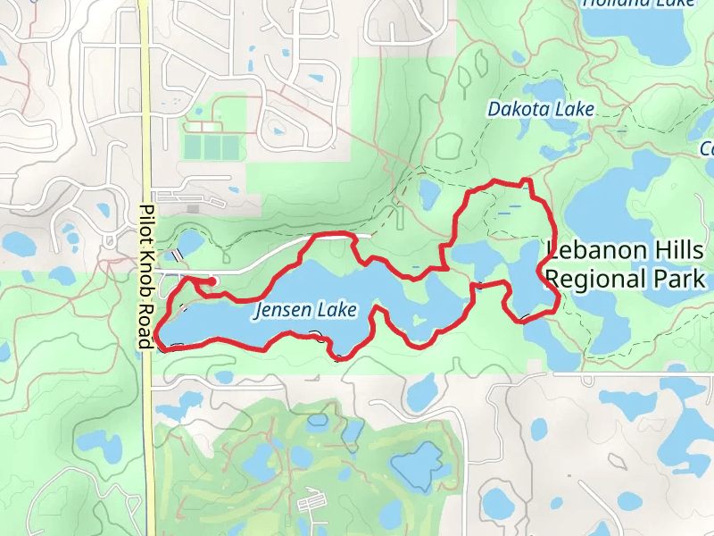 Sedge Pond, Bridge Pond and Jensen Lake Loop