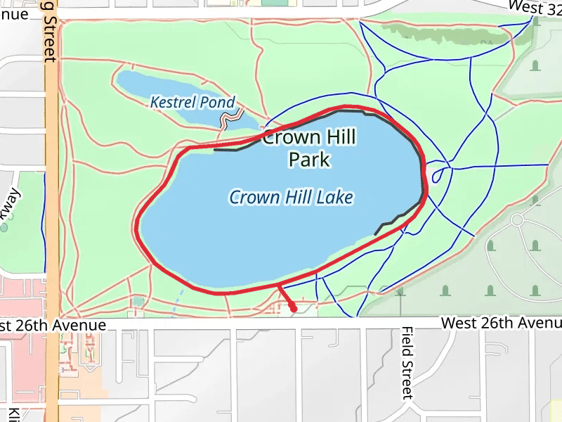 Crown Hill Lake Loop