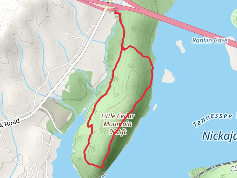 Little Cedar Mountain Loop Trail