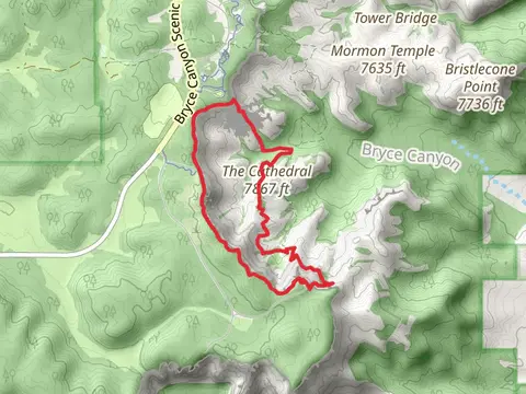 Rim Trail, Tropic Trail and Peekaboo Loop Trail