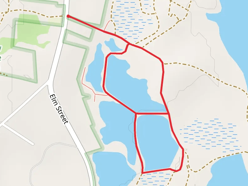Burrage Pond Wildlife Management Area Loop
