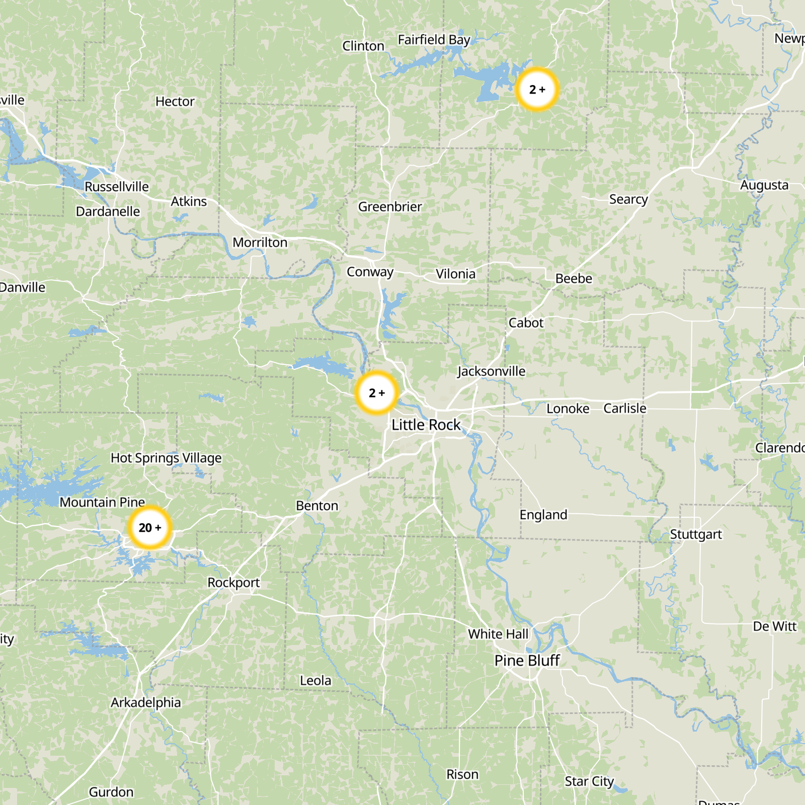 Pulaski County Static Map