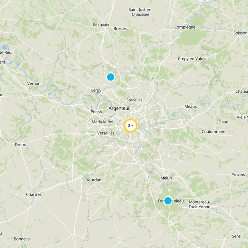 Paris Static Map