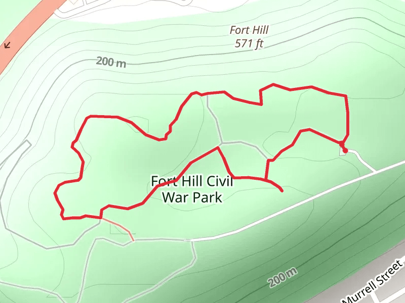 Fort Hill Civil War Park Loop
