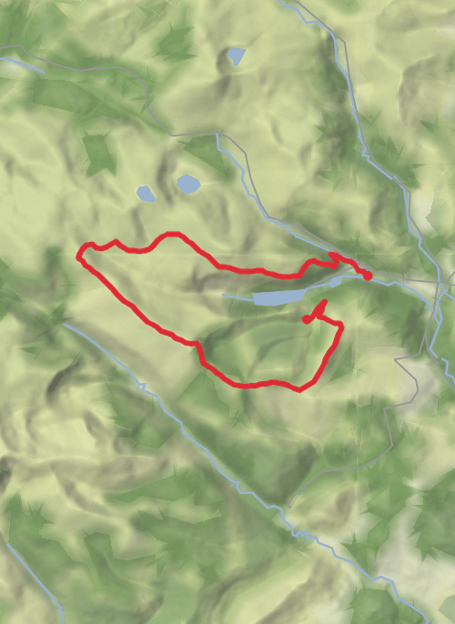 Wicklow Mountains National Park - May 31 mobile static map