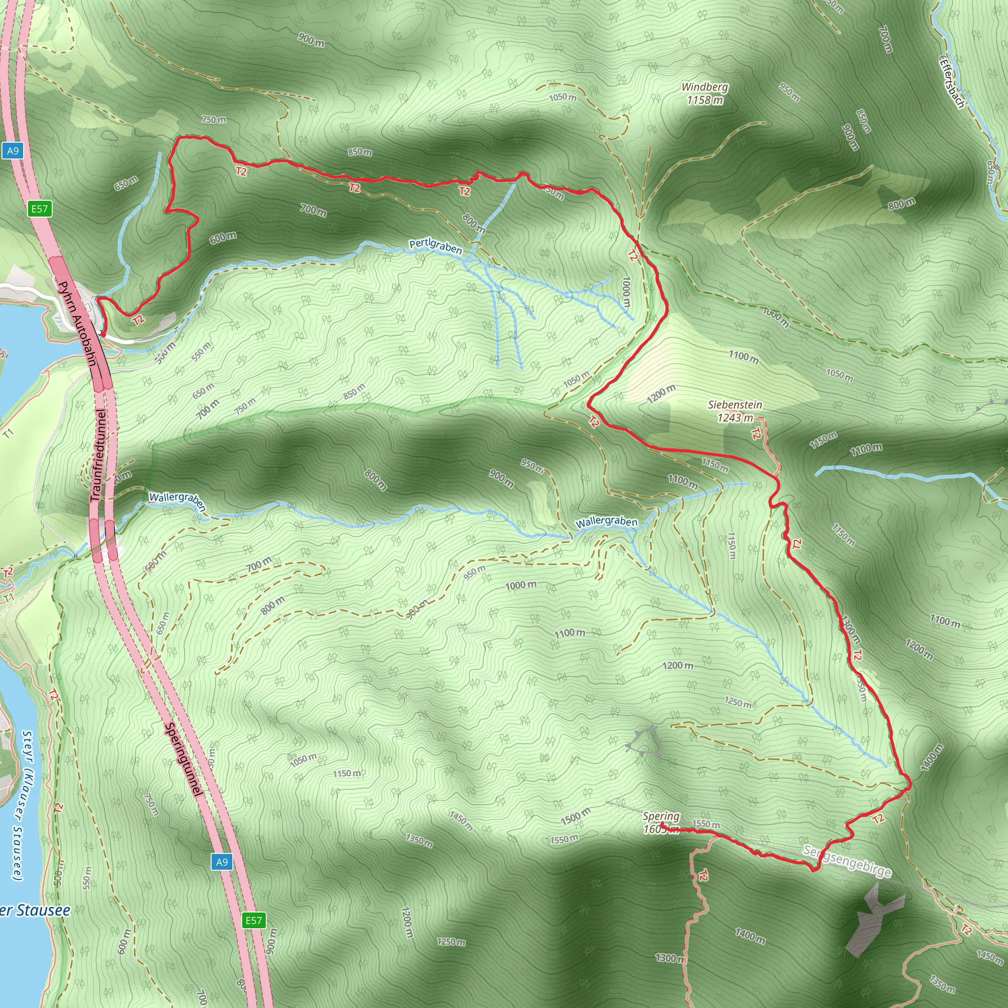 Spering Summit mobile static map