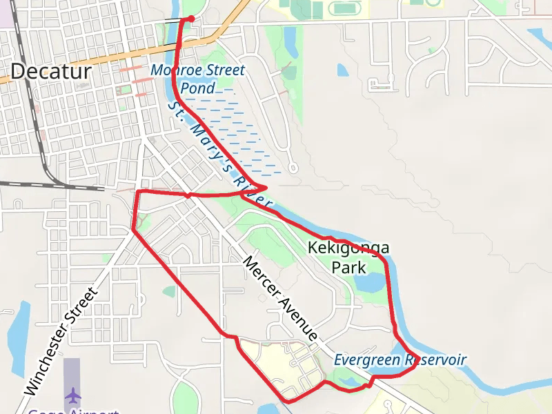 St Mary's River - Rivergreenway Trail