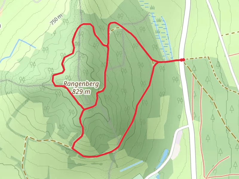 Rangenberg via Adelegg Wandergebiet