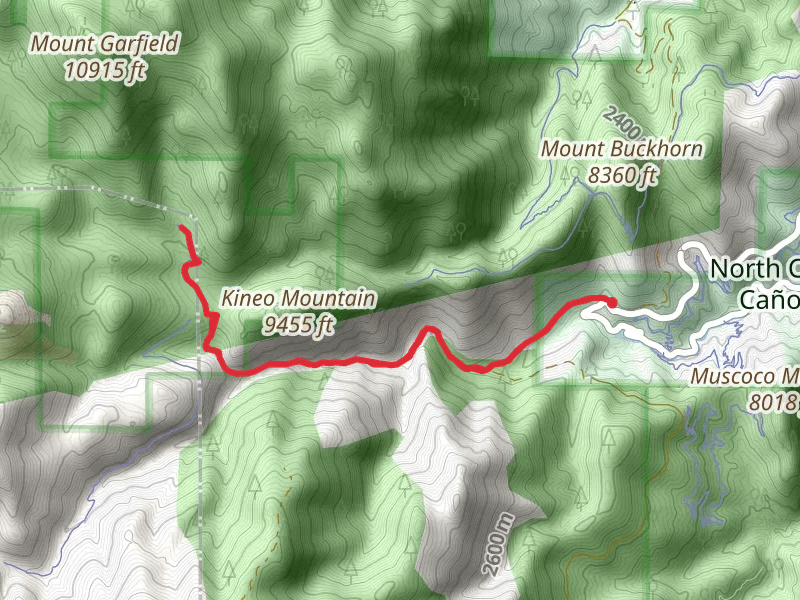 Bear Creek via Seven Bridges Trail