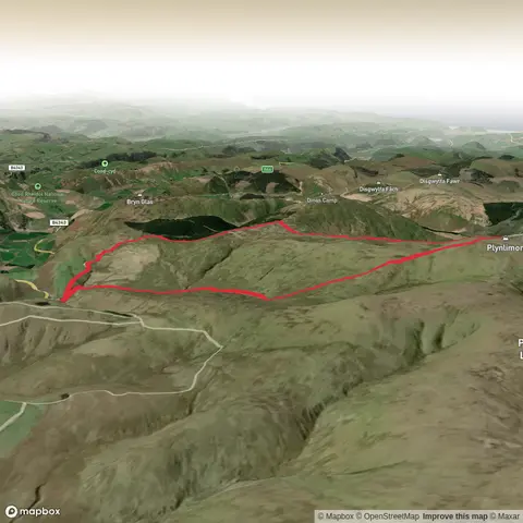 Pen Pumlumon Fawr and Pen y Drawsallt Loop