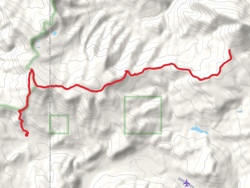Lizard Lakes via Inspiration Divide Trail