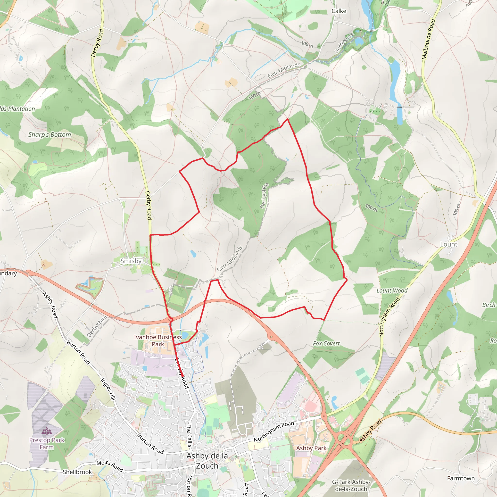 Smisby Loop | Leicestershire | England