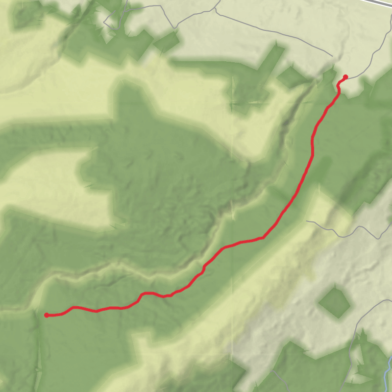 A map preview of the recording Slieve Bloom Mountains SPA - Jul 12.