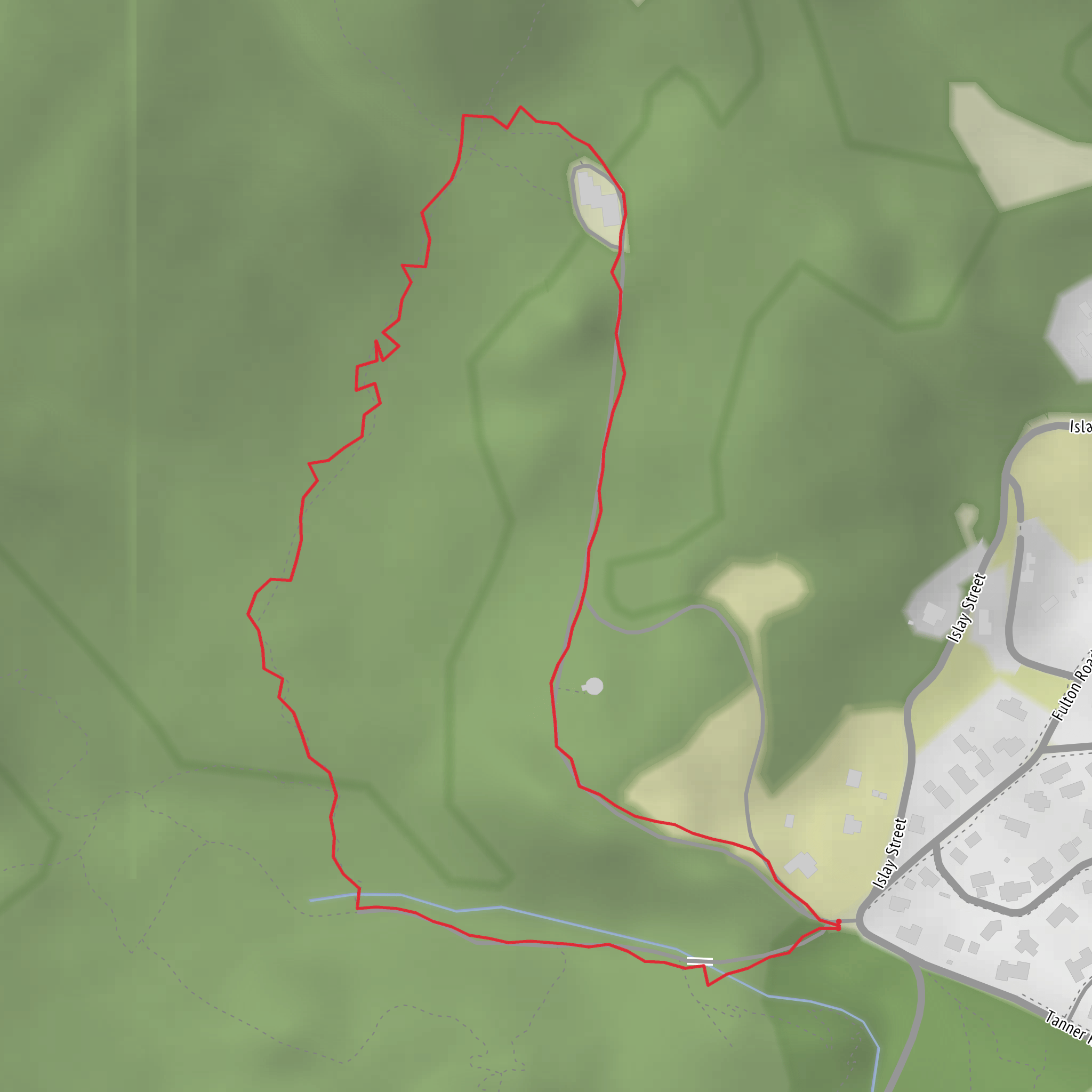 McGoun’s Creek and Lower Pineapple Loop mobile static map