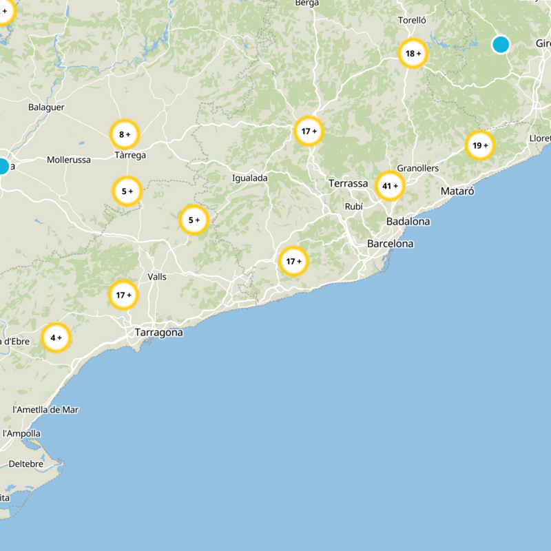Canyelles Static Map
