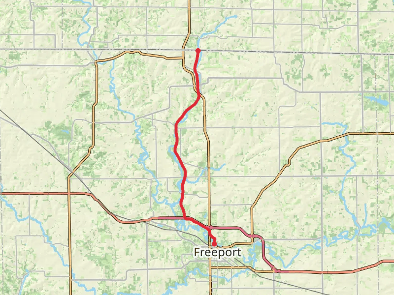 Jane Addams Trail from West State Line Road