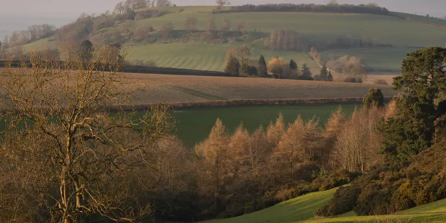 Upper Quinton and Hidcote Bartrim from Mickleton