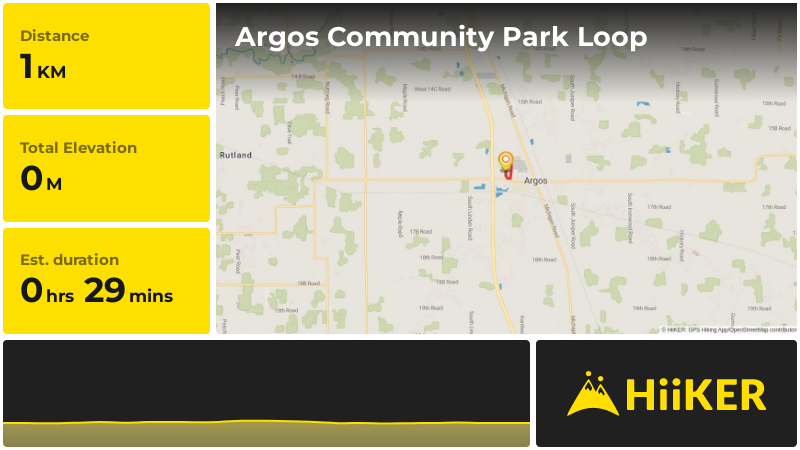 Argos Community Park Loop | Marshall County | Indiana