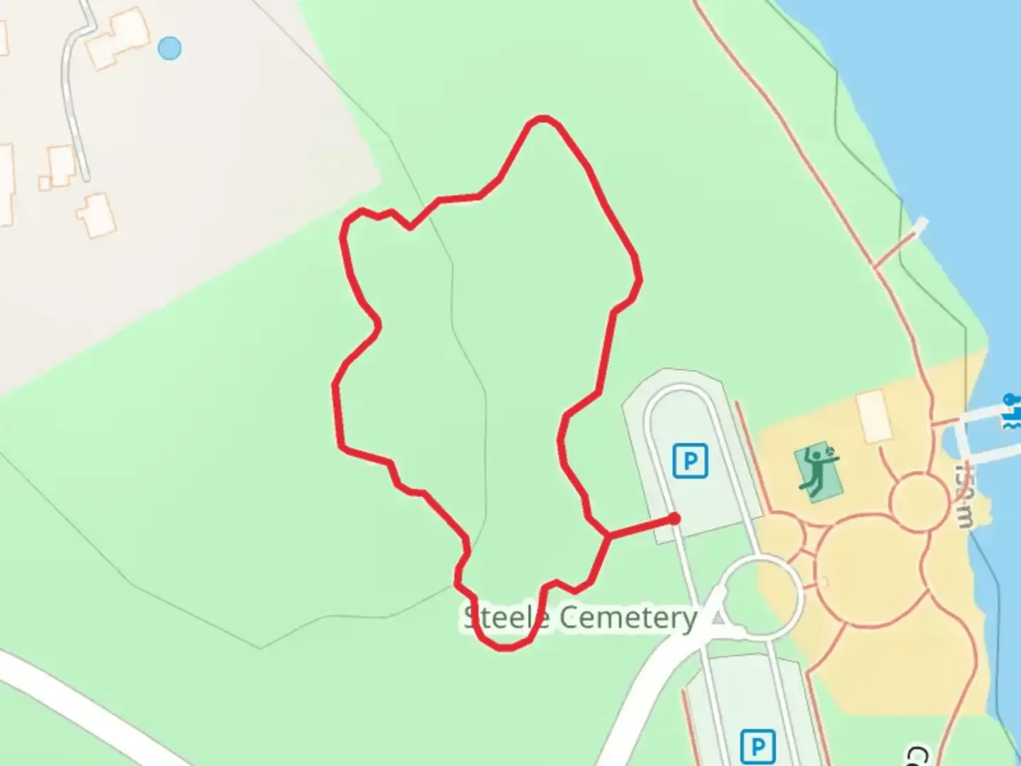 An image depicting the trail Nature Loop Trail and its surrounding area.