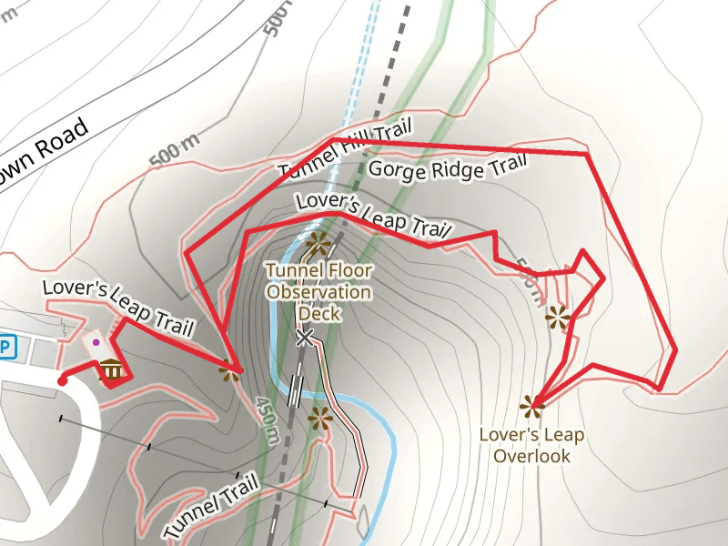 Gorge Ridge and Lover's Leap Loop Trail