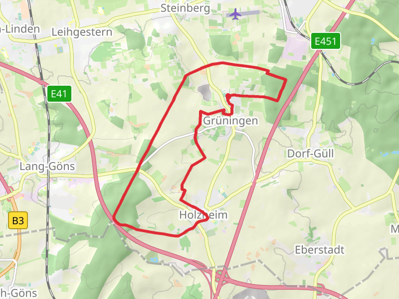 Gruningen and Holzheim Loop