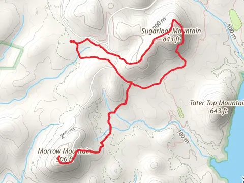Morrow Mountain and Sugarloaf Mountain Loop