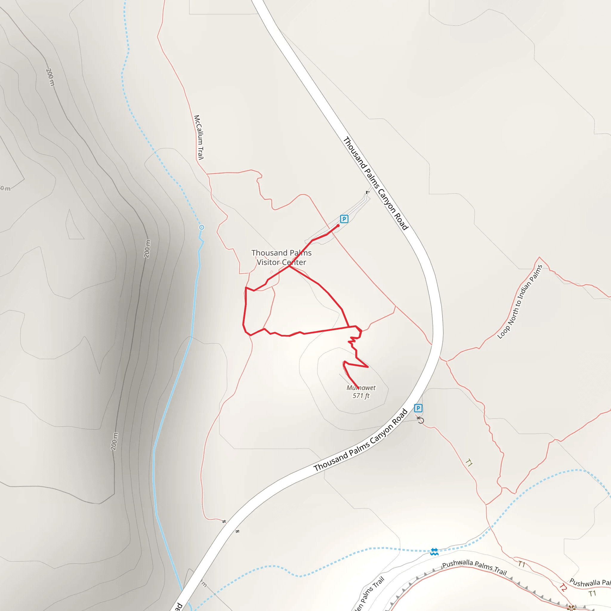 Múmawet Loop mobile static map