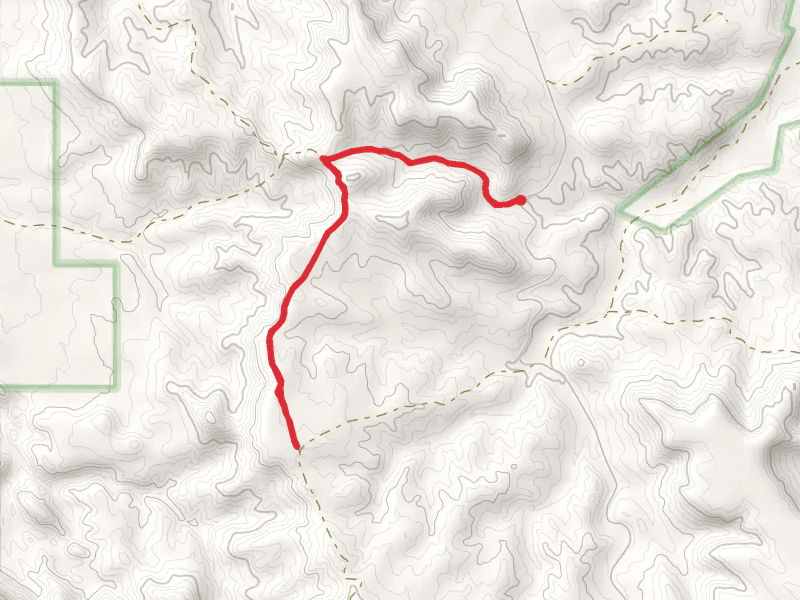 Halbert Gulch Crossover Trail via Lampkin Gulch Trail