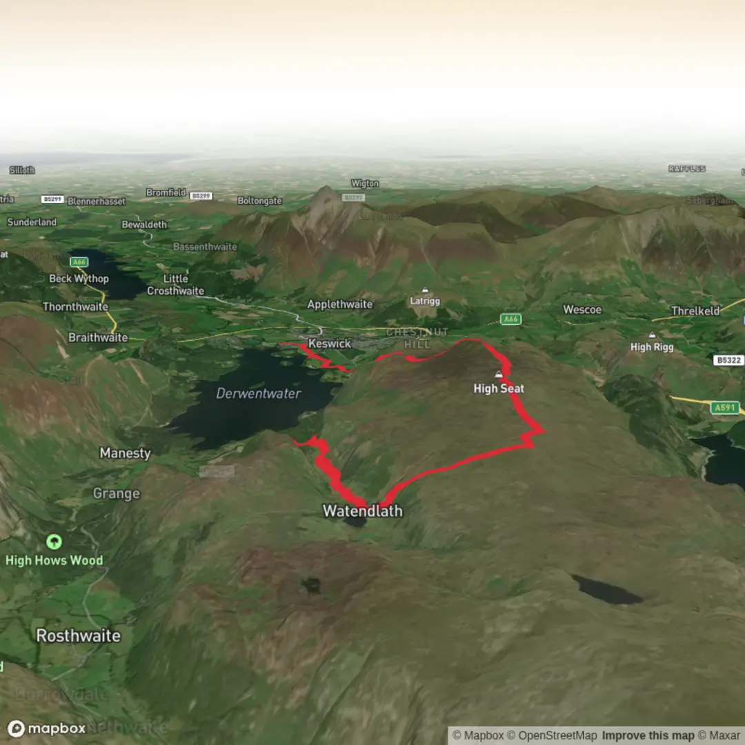 An image depicting the trail High Tove Bleabury and its surrounding area.