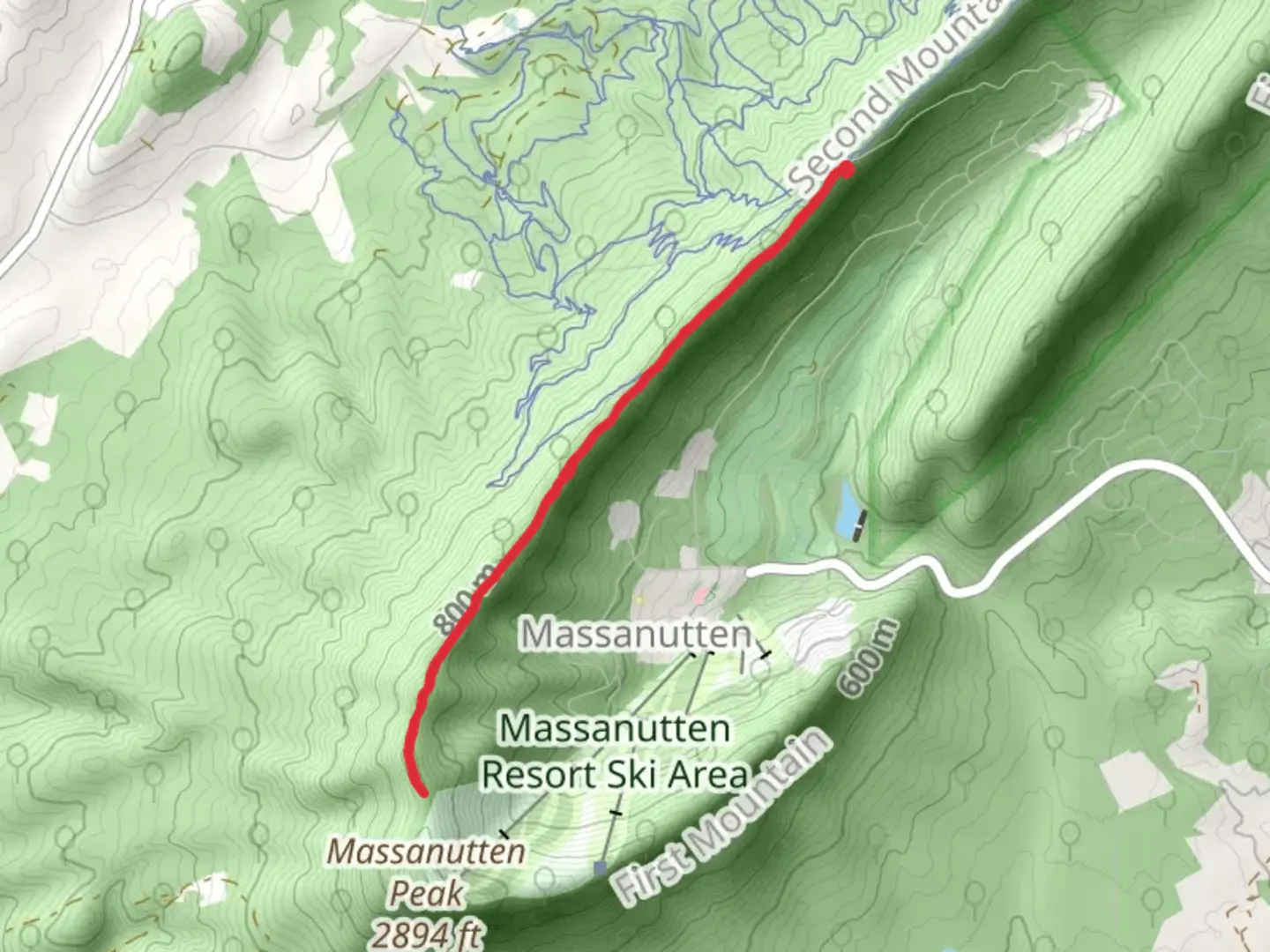 An image depicting the trail Peak Ridge Trail and Puzzler and its surrounding area.
