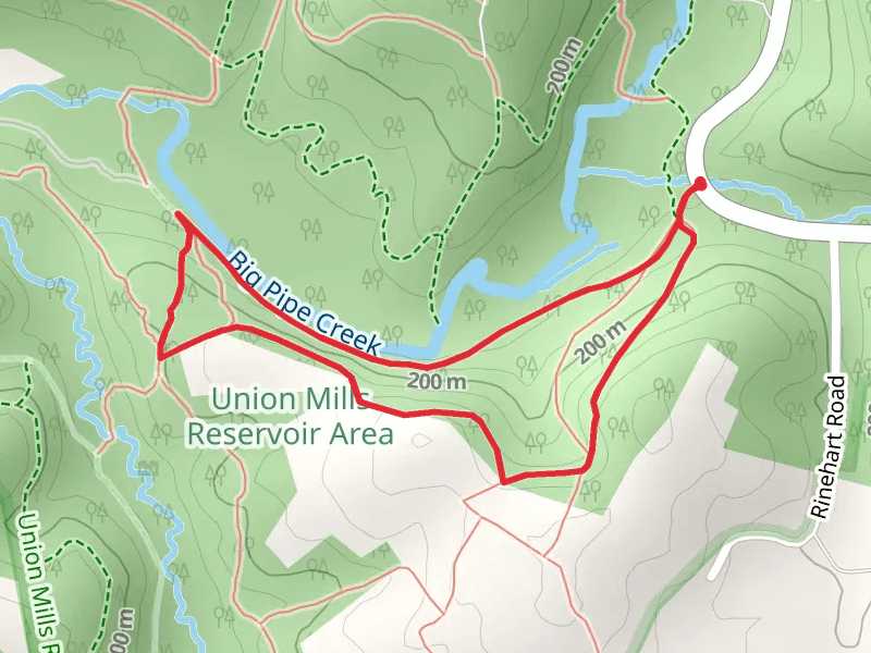 Boundary Trail and Hickory Trail Loop