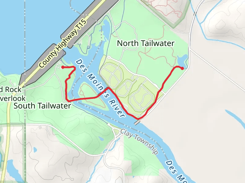 South Tailwater Recreation Area Walk