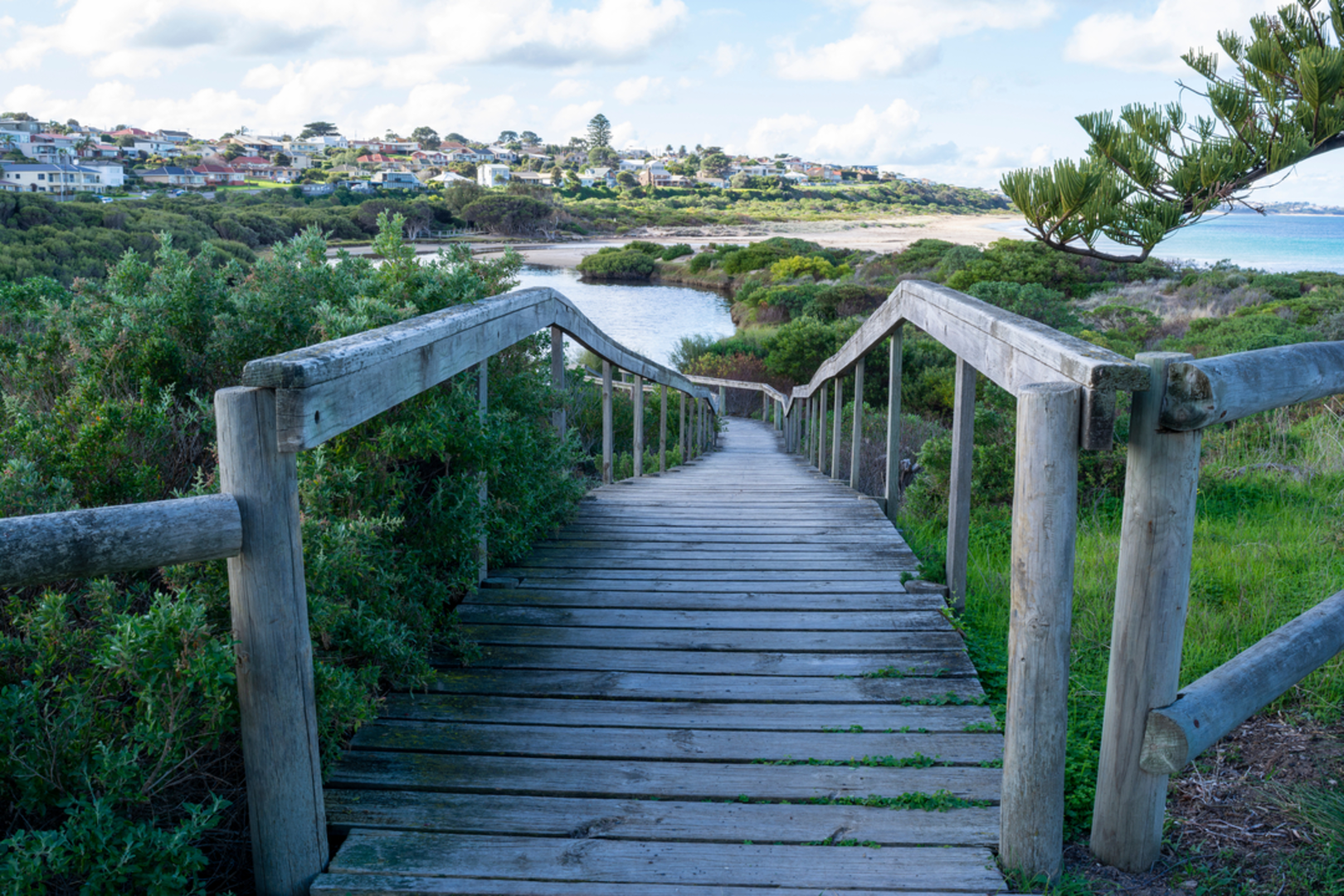 An image depicting the trail Lagoon Trail - Hindmarsh River Estuary and its surrounding area.