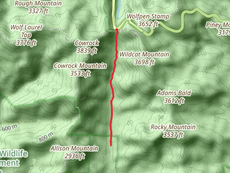 Town Creek and Logan Turnpike